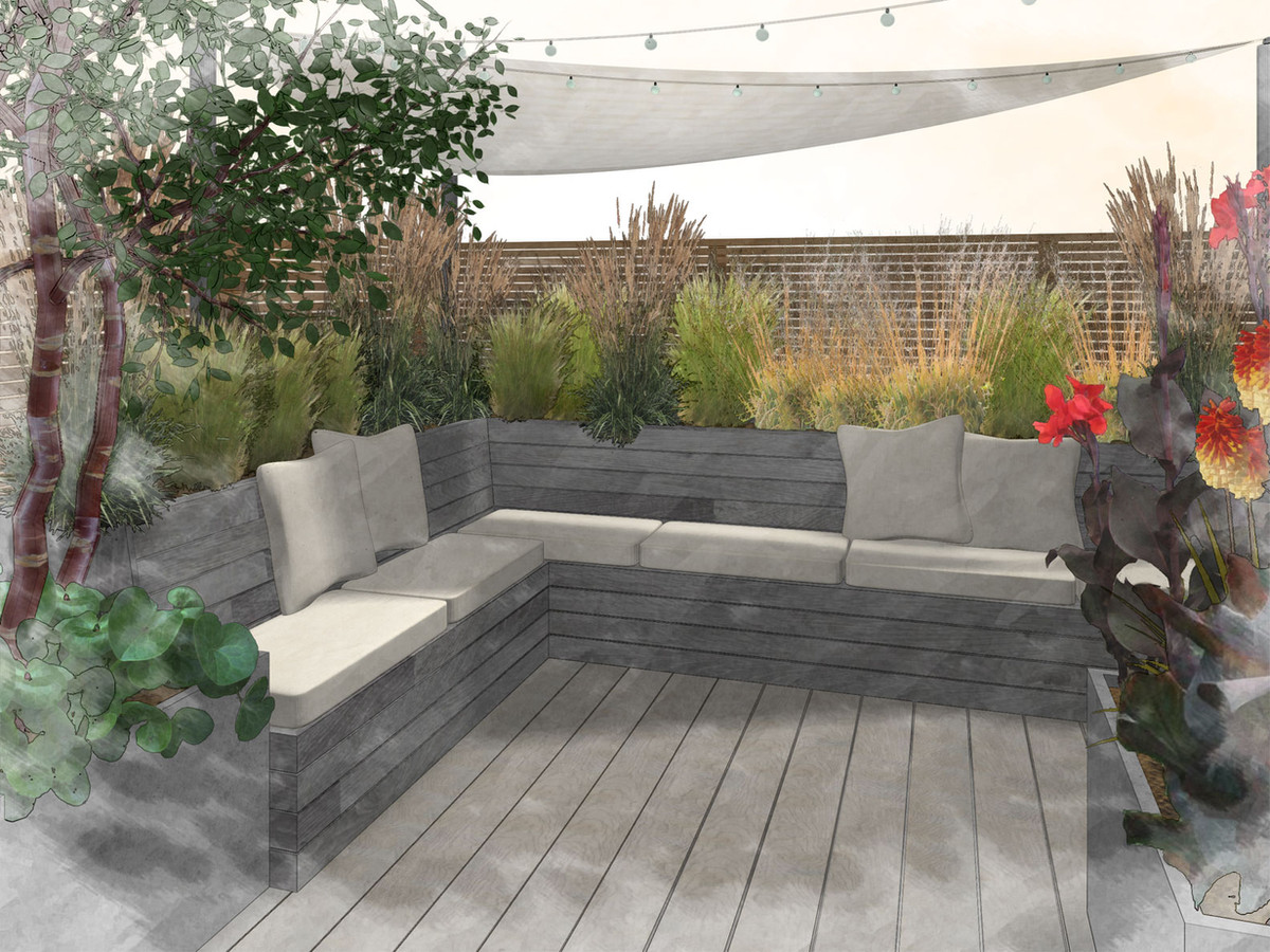 Collaboration project - joint garden feature