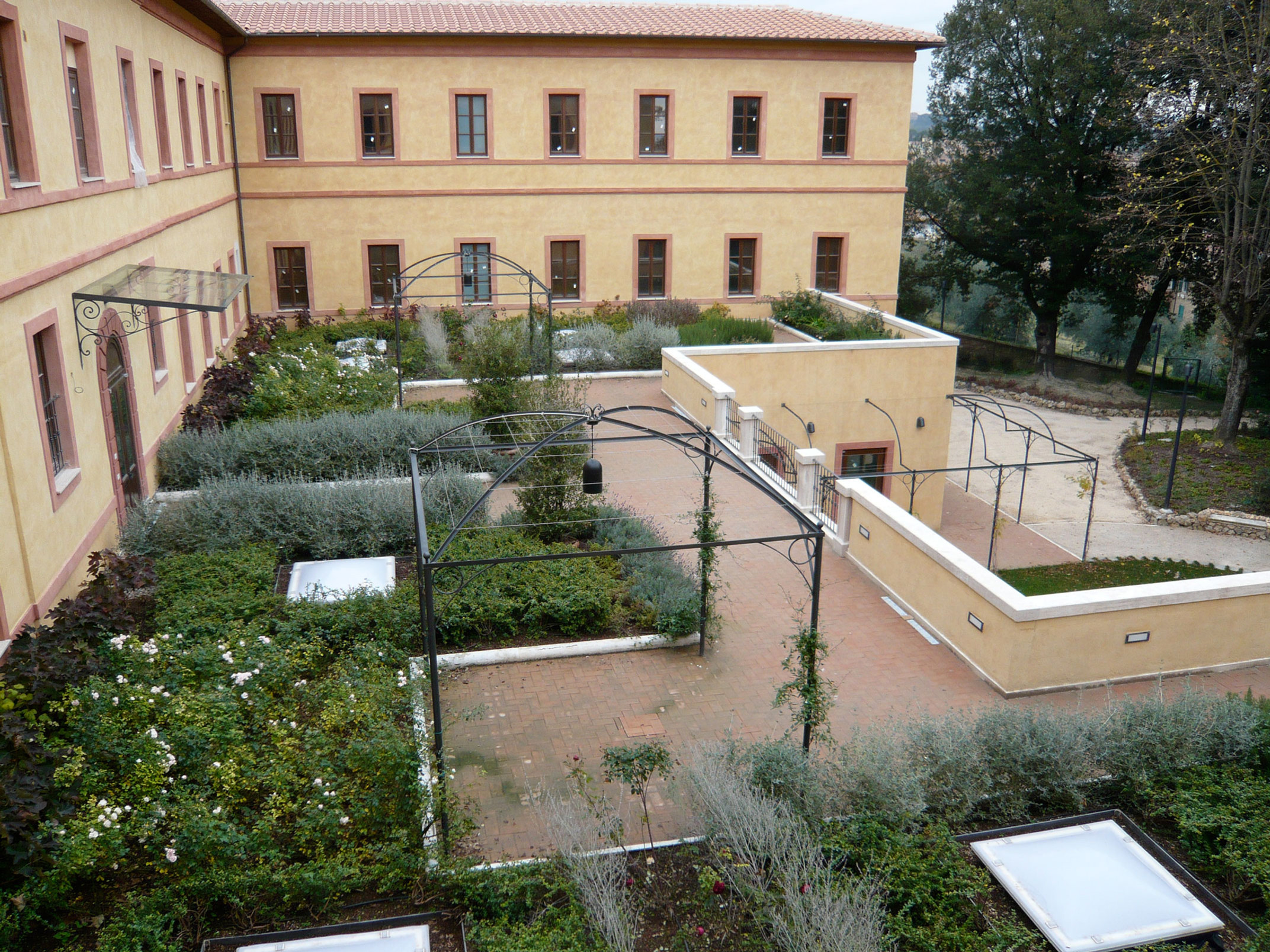 Roof garden - green roof design