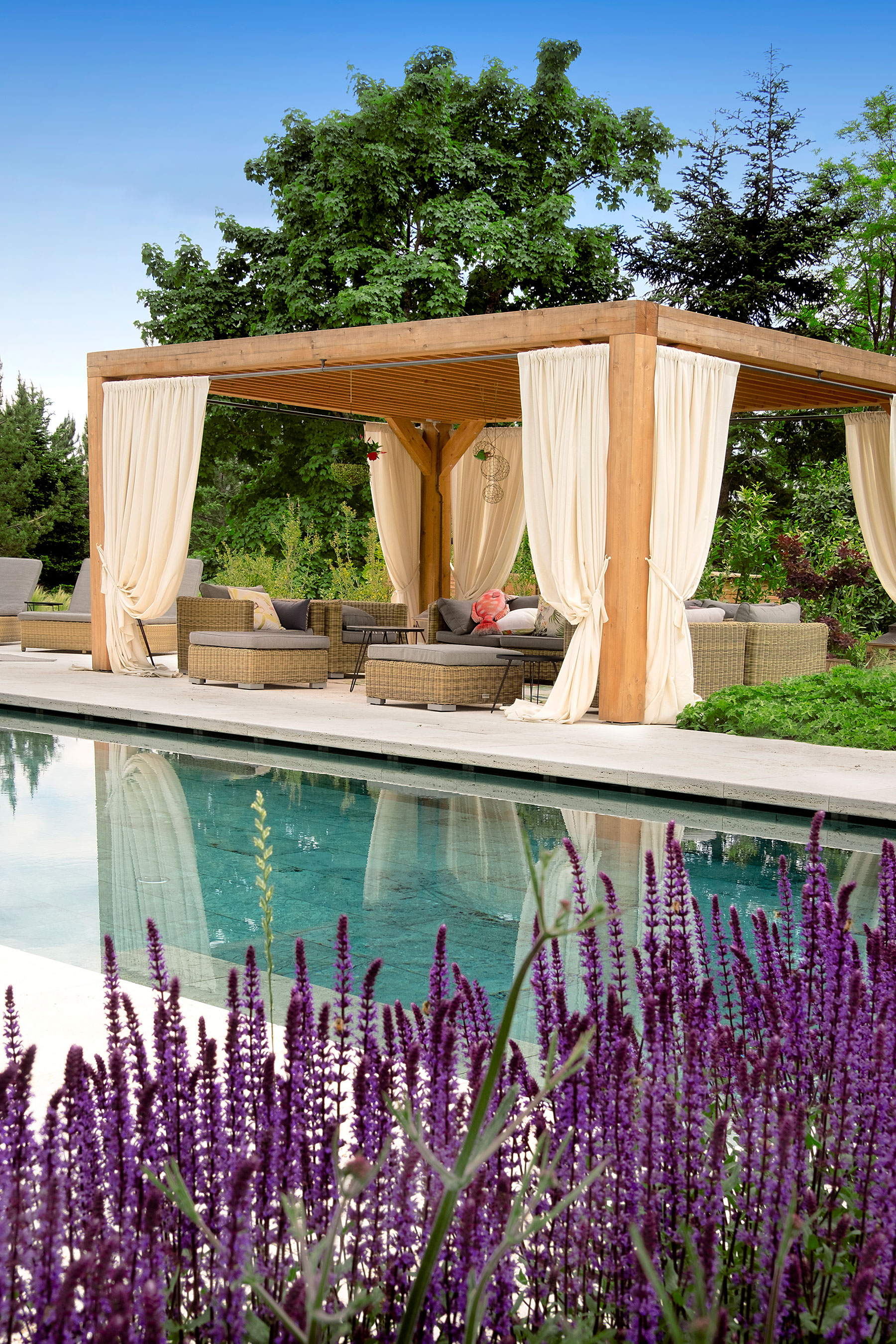 Casentino swimming pool project