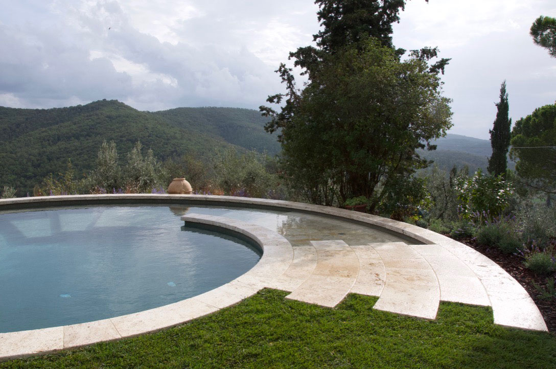 Swimming pool landscape design